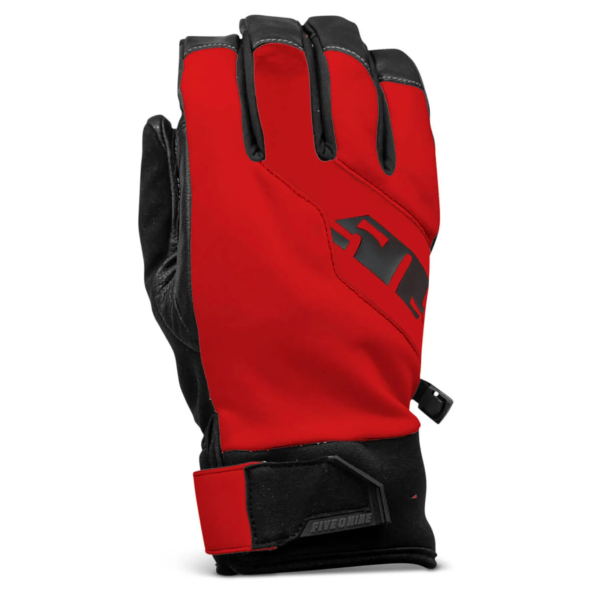 509  Freeride Snowmobile Gloves Insulated Waterproof Breathable Racing Racing Red