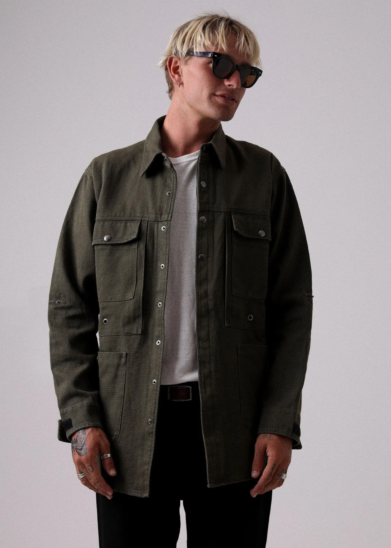 Afends Mens Hemp Revolution  - Jacket