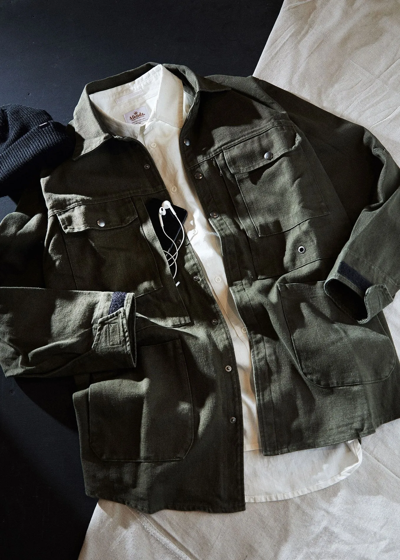 Afends Mens Hemp Revolution  - Jacket