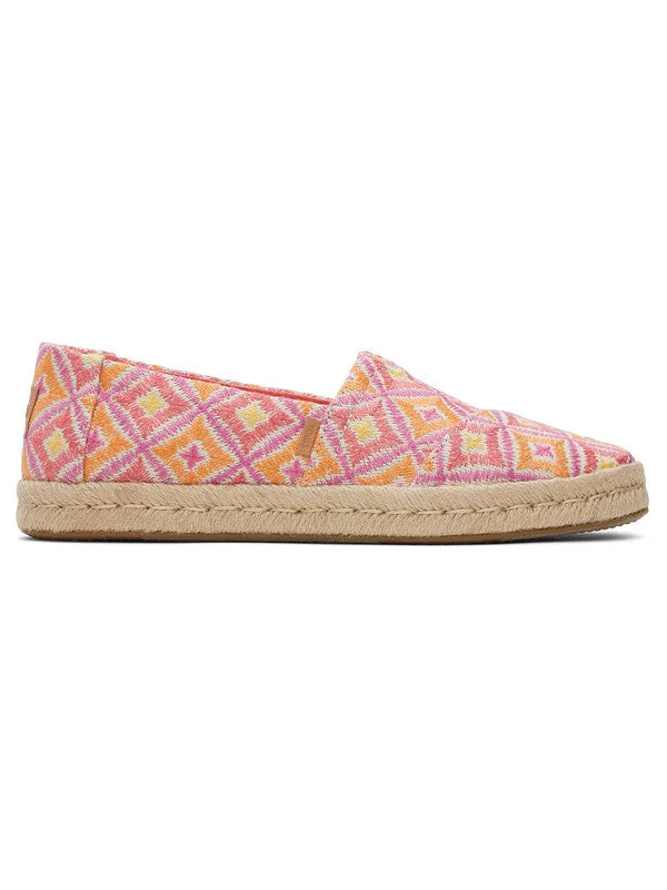 Alp Rope 2.0 Printed Pink Espadrilles