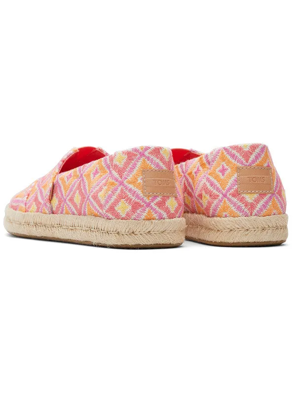 Alp Rope 2.0 Printed Pink Espadrilles