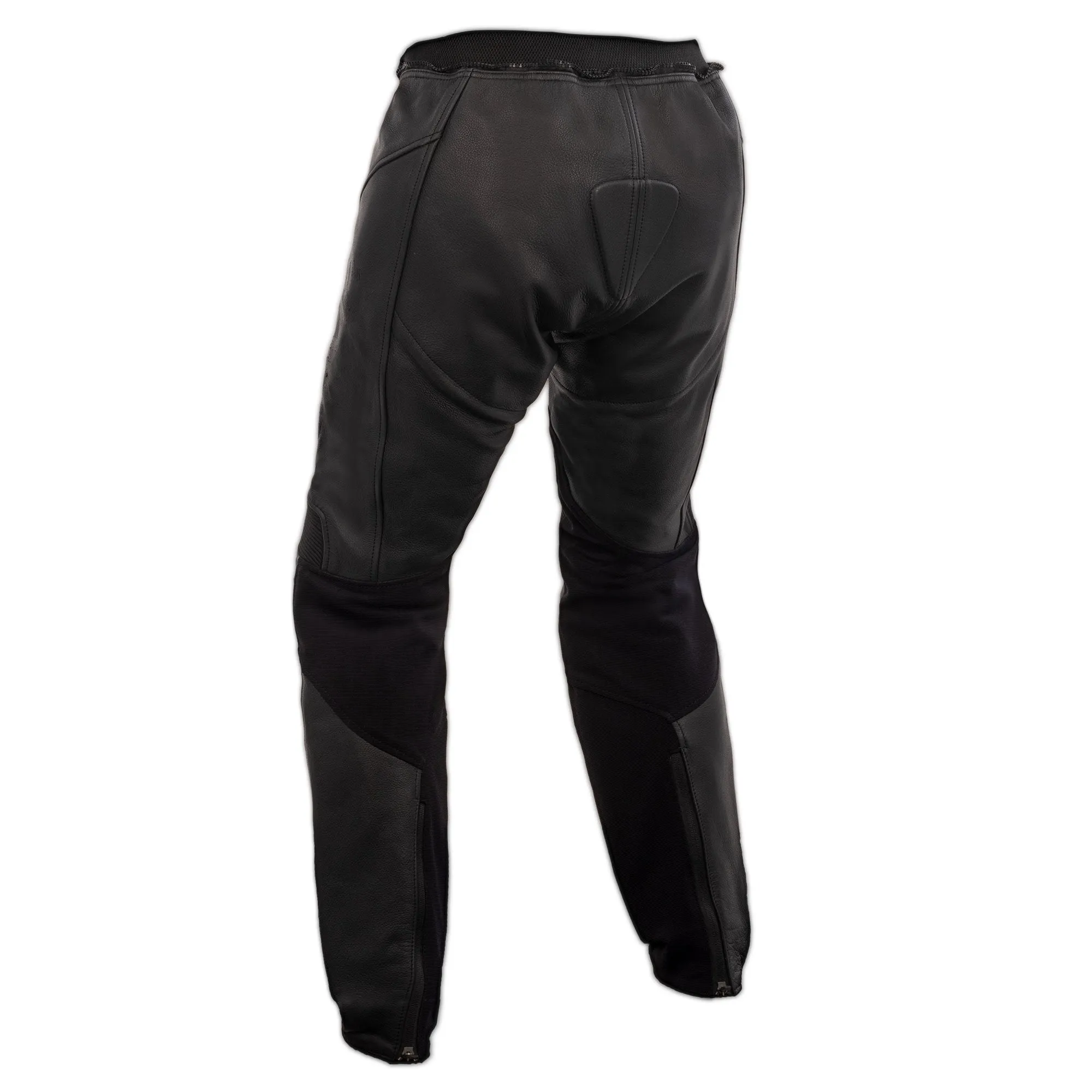 ARMR Raiden 3.0 Leather Jeans Trousers - Black