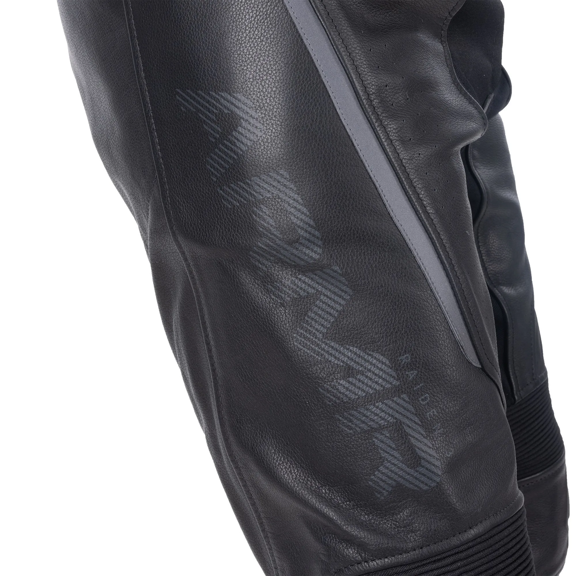 ARMR Raiden 3.0 Leather Jeans Trousers - Black