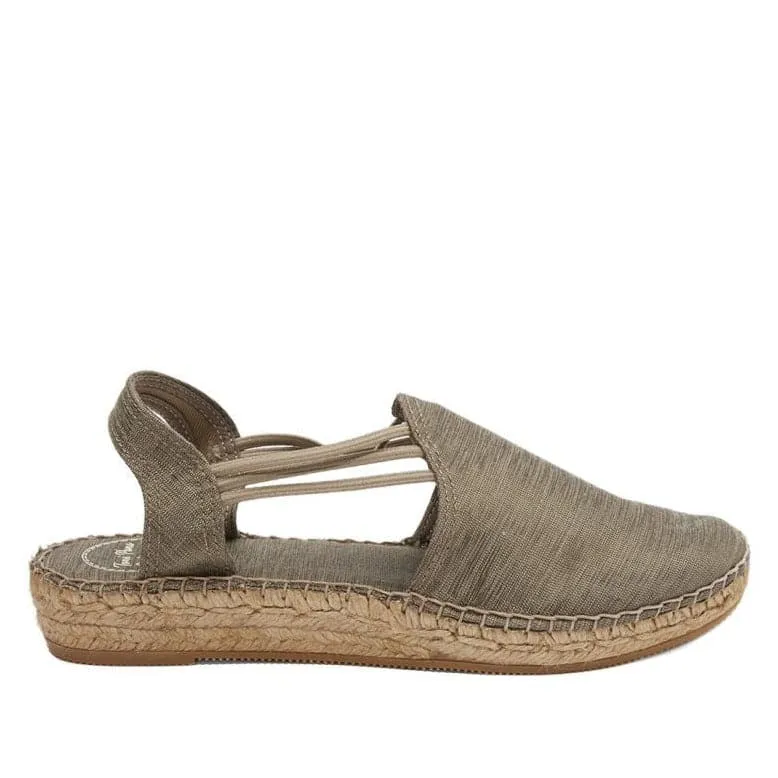 Basic Silk Wedge Espadrille for Women - Neus