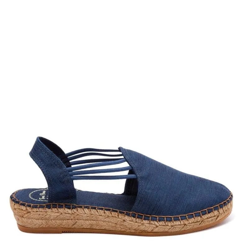 Basic Silk Wedge Espadrille for Women - Neus