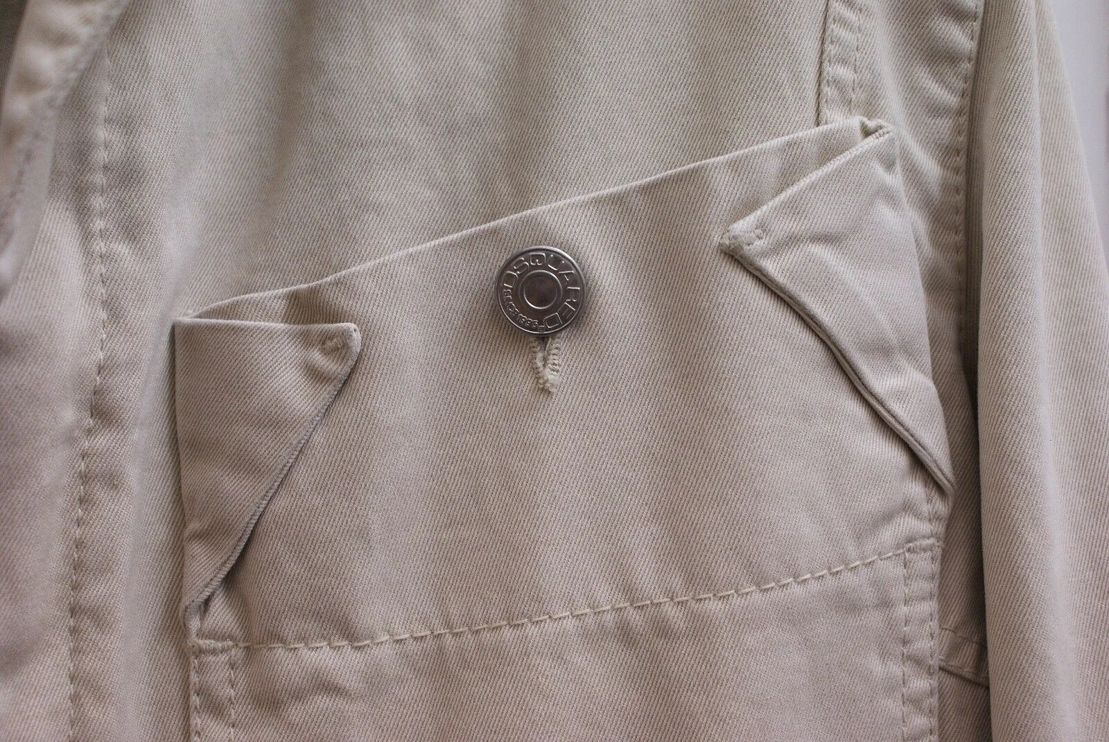 Brushed Cotton Utility Safari Style Jacket