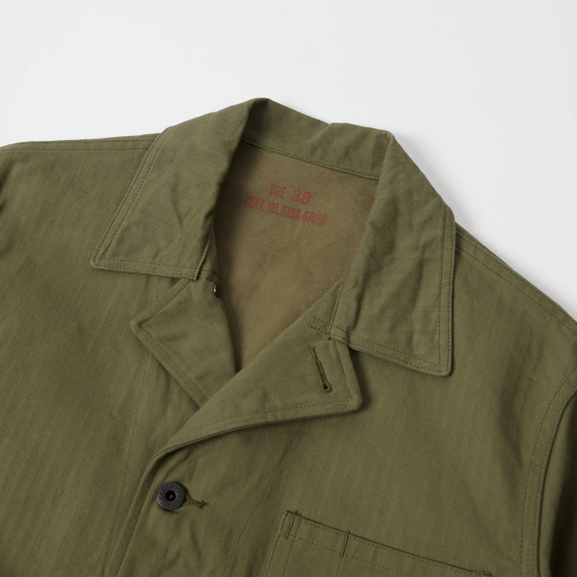 Buzz Rickson's BR14872 Type N-3 USN Utility Jacket - Olive