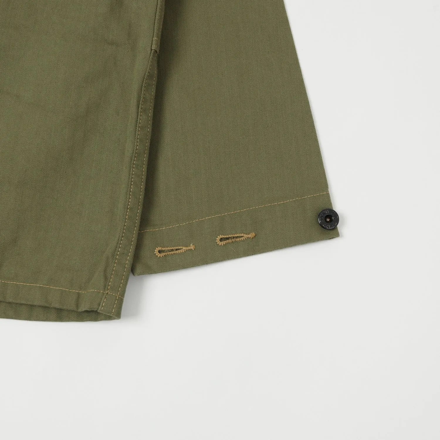 Buzz Rickson's M-1944 Herringbone Utility Jacket - Olive