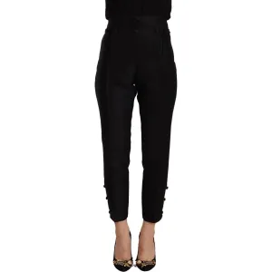 Dsquared² Elevated Elegance High-Waist Skinny Trousers