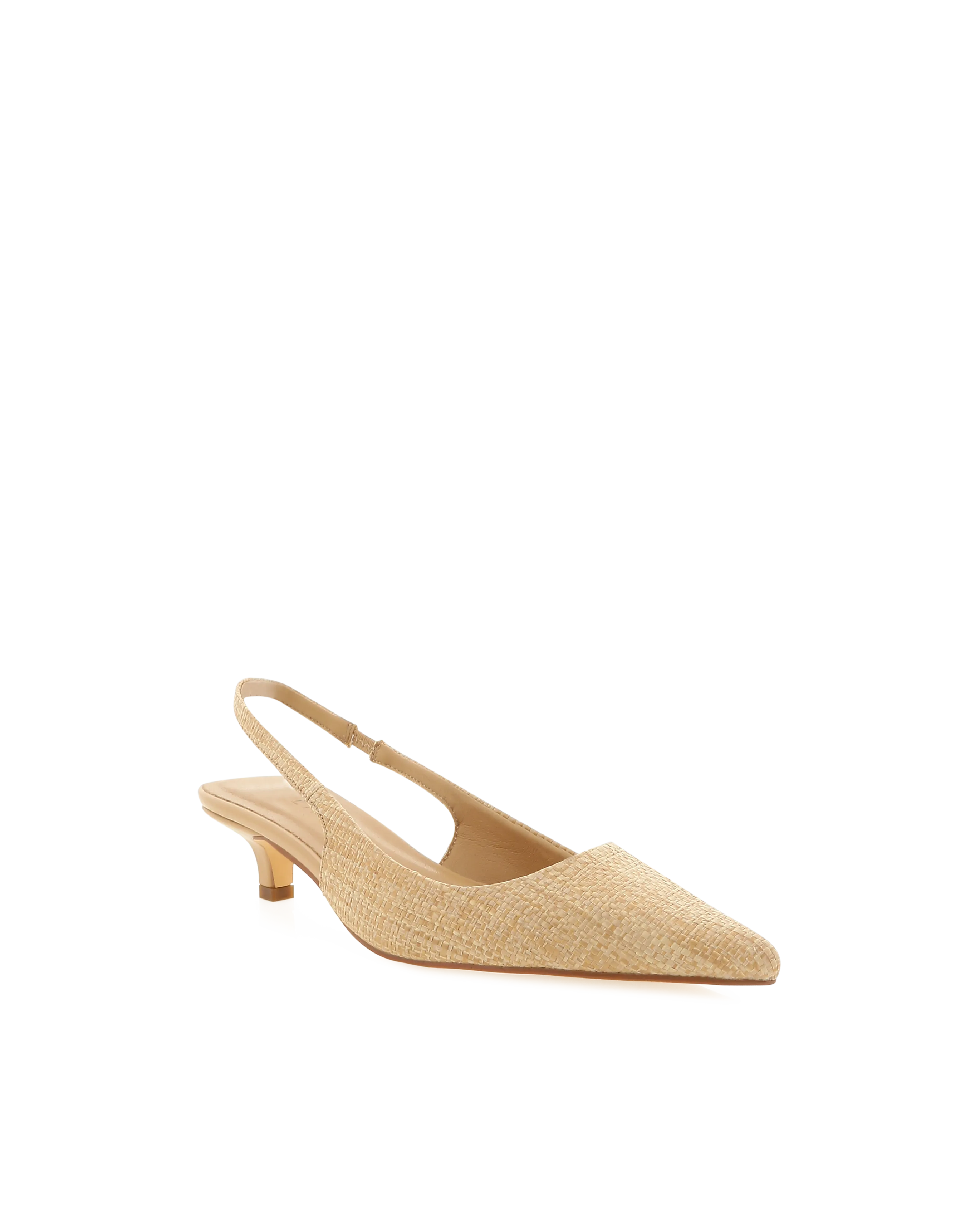 Felina Slip On Heel Natural