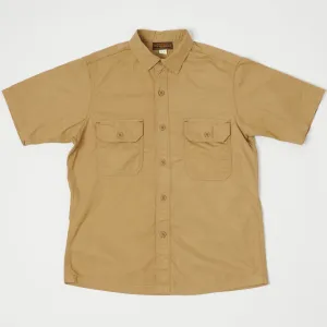 Freewheelers 1923015 Military Utility Shirt - Beige