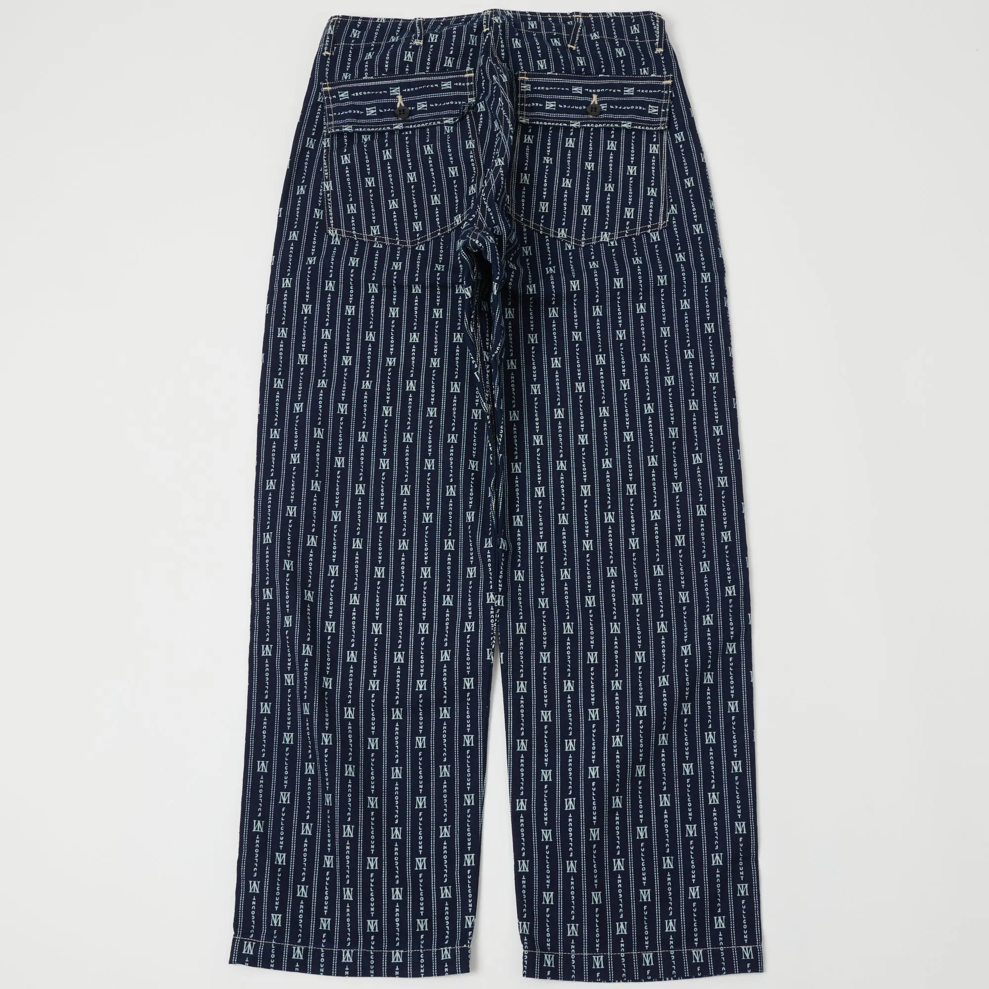 Full Count 1330 Utility Trouser - Indigo Wabash