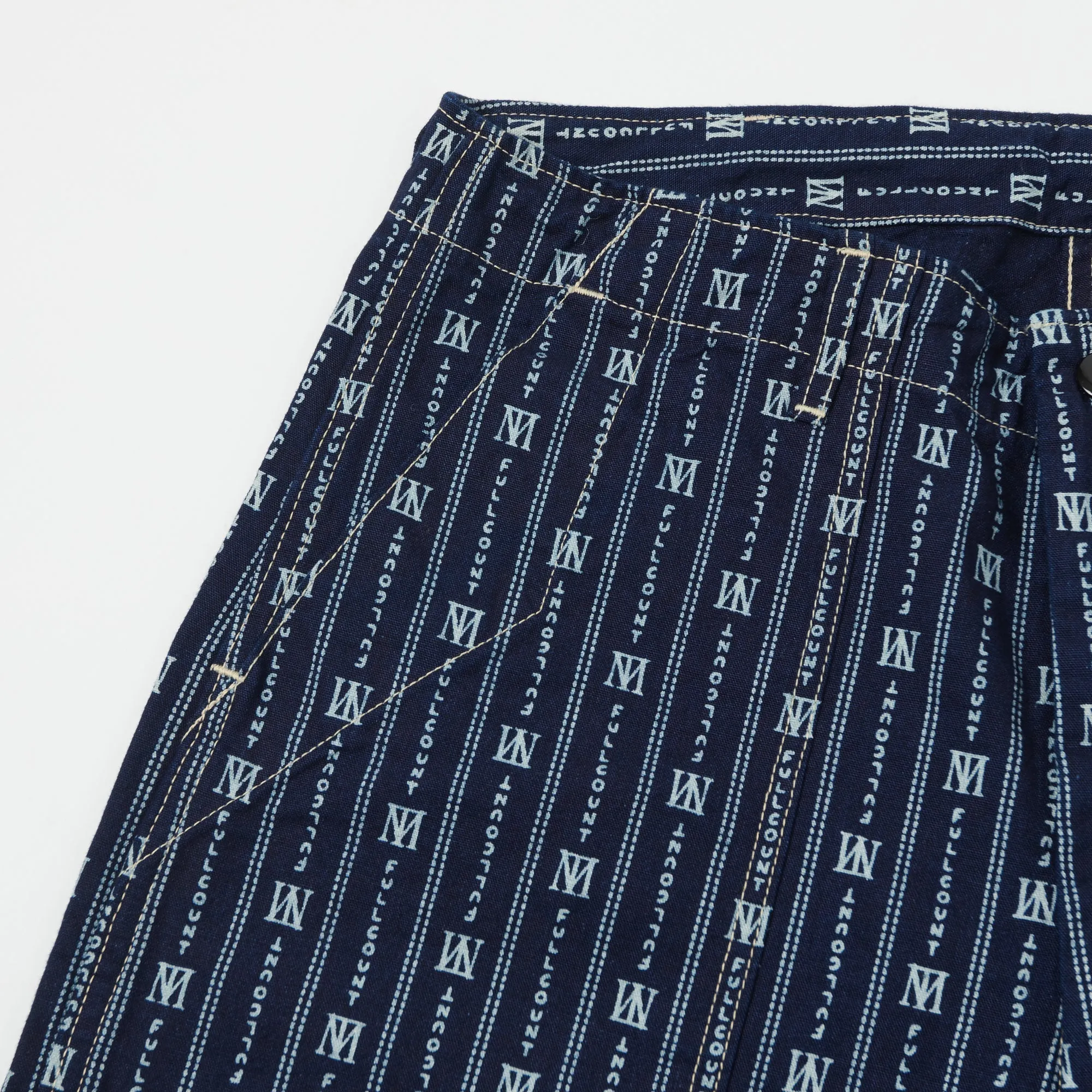 Full Count 1330 Utility Trouser - Indigo Wabash