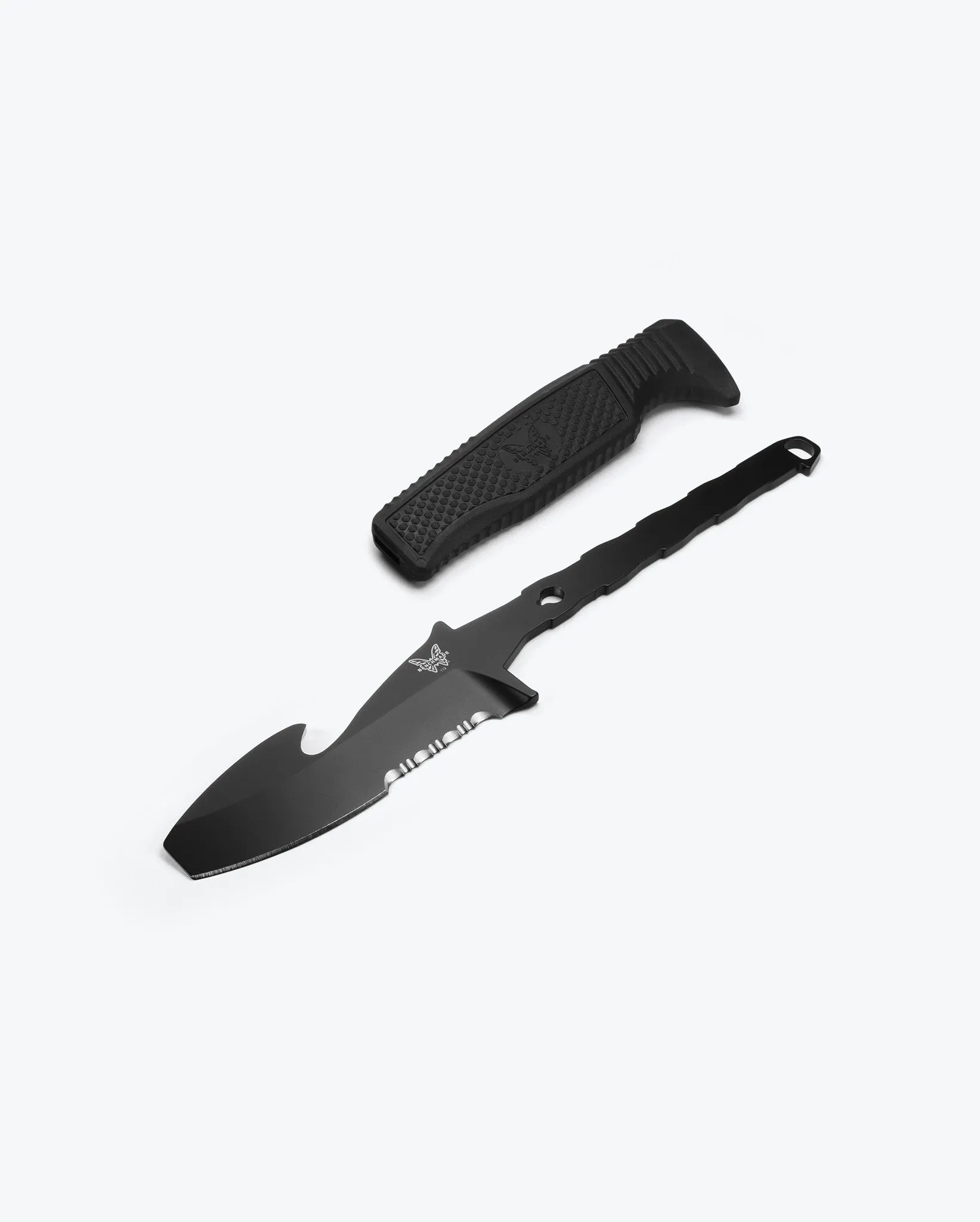 H2O Fixed Dive Knife | Black Santoprene®