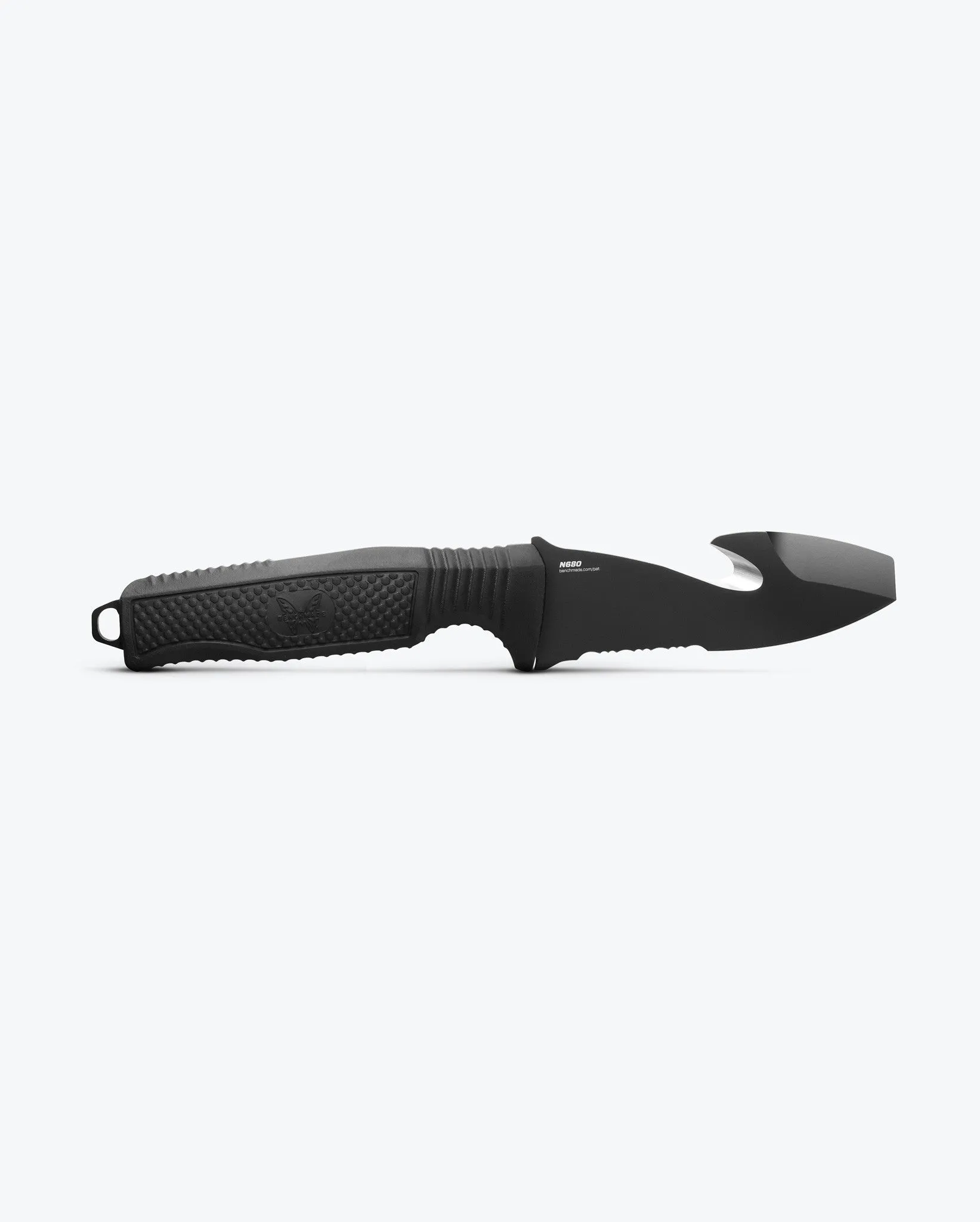 H2O Fixed Dive Knife | Black Santoprene®