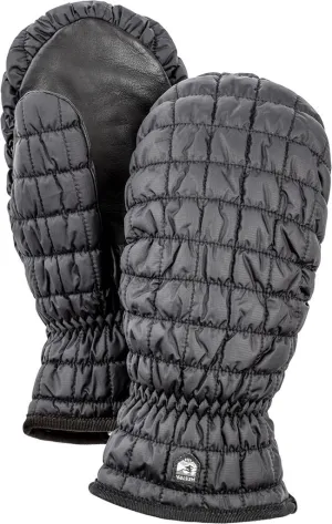 Premium Hestra Moon Light Mittens for Skiing - Stylish Black Design for Ultimate Warmth and Comfort