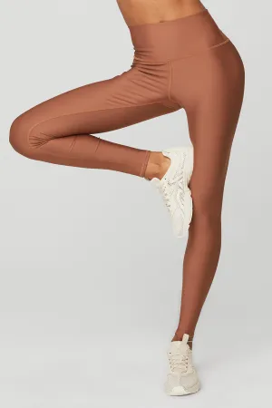 High-Waist Airlift Legging - Rust