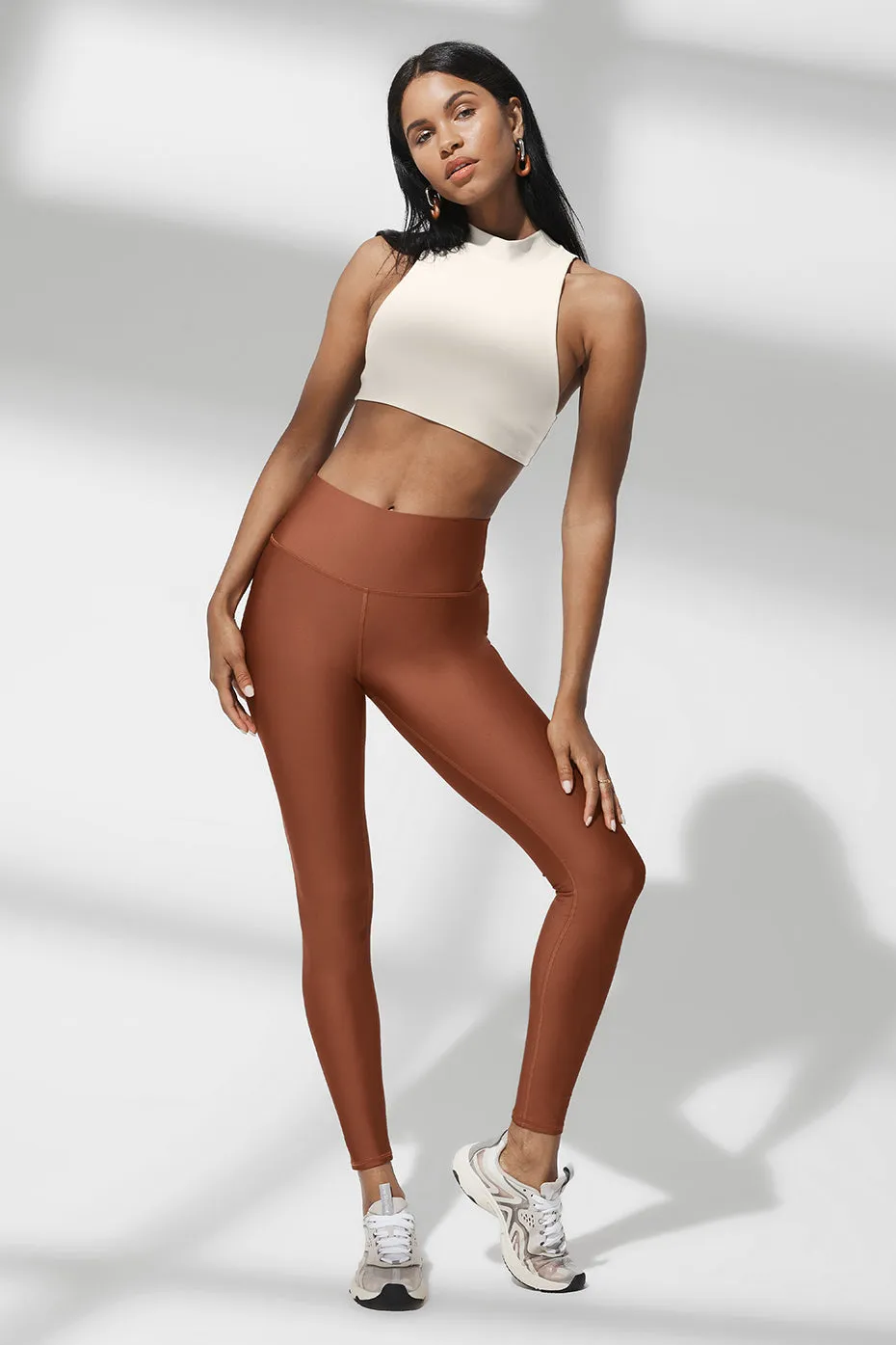 High-Waist Airlift Legging - Rust