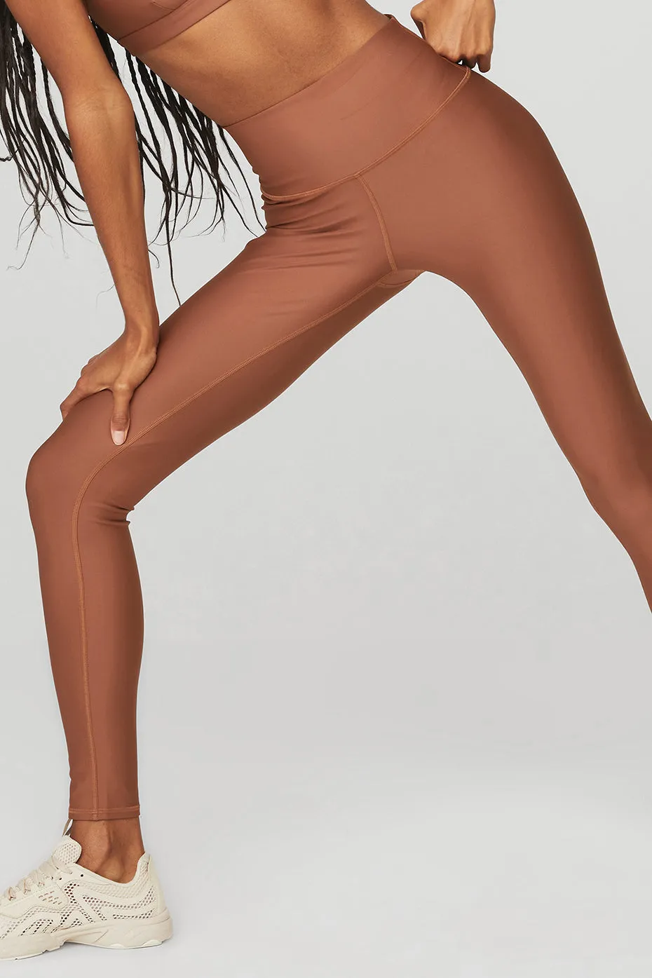 High-Waist Airlift Legging - Rust