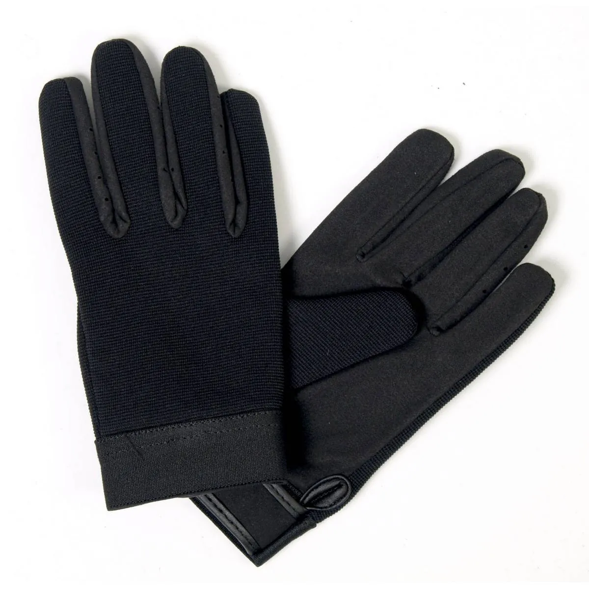 Black Mechanics Gloves by Hot Leathers - GVM2005