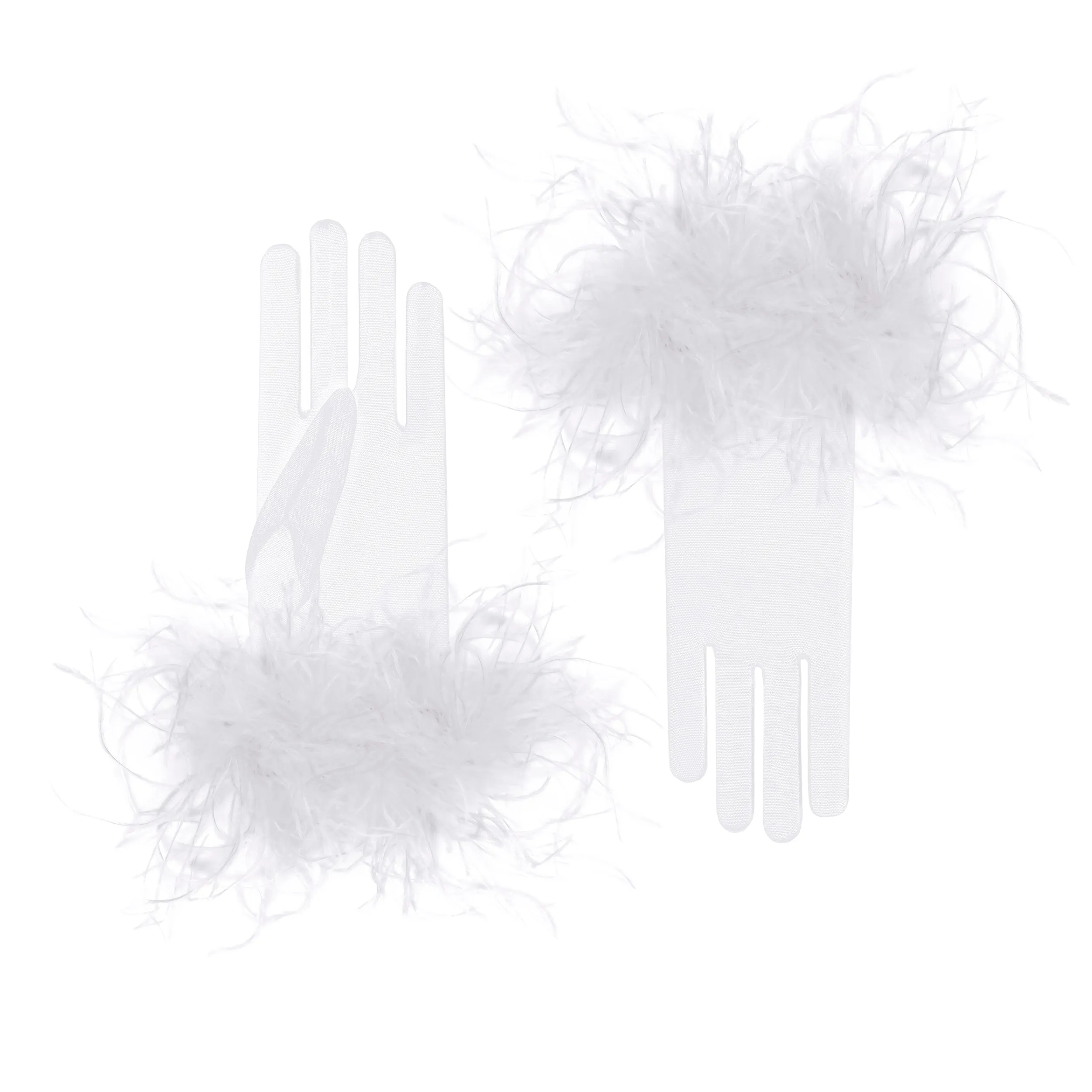 Lola | Tulle Wrist Length Glove