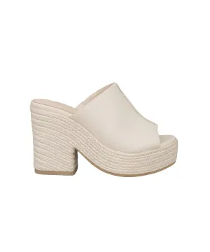 Melissa - Espadrille Platform Slide