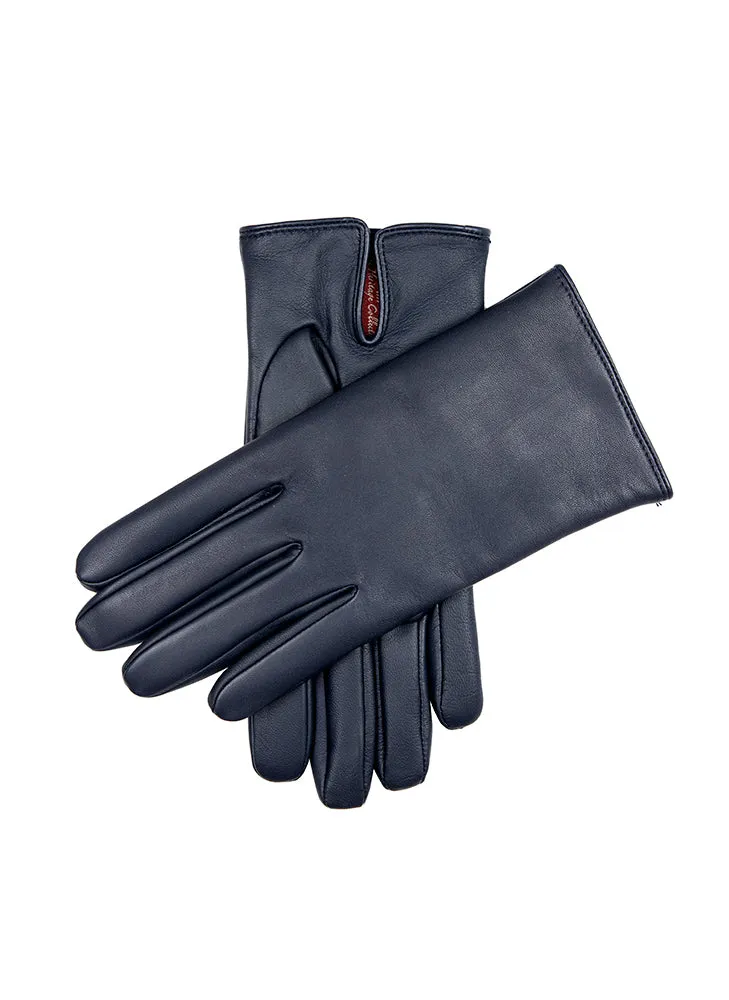 Men's Heritage Touchscreen Cashmere-Lined Leather Gloves