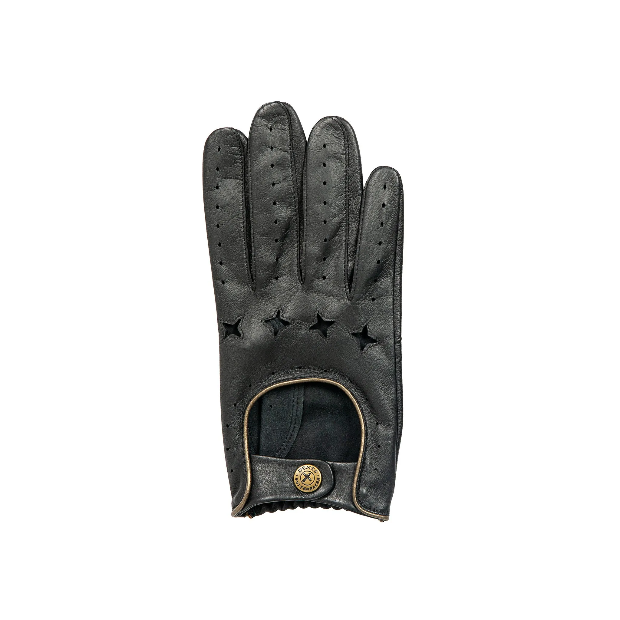 Men's The Suited Racer Touchscreen Leather Driving Gloves