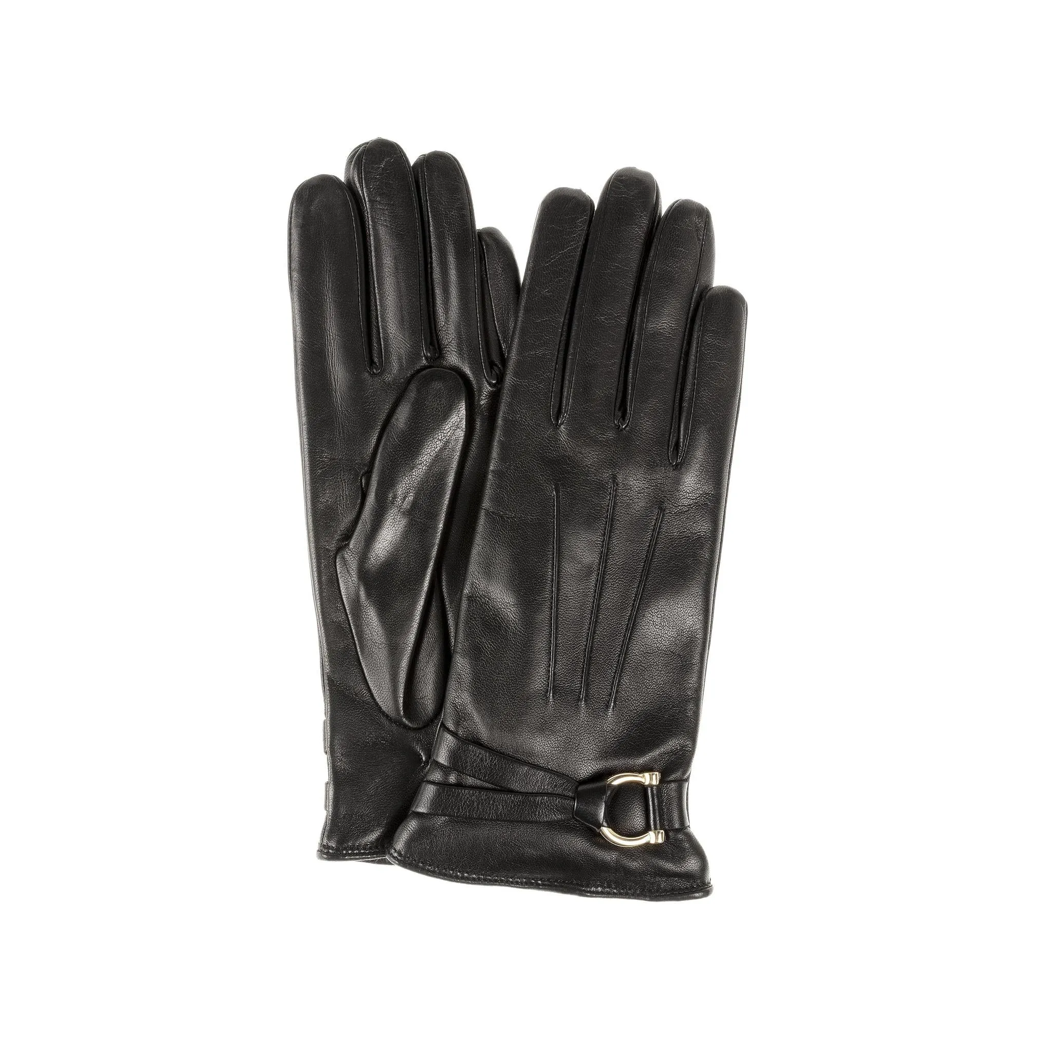 Mio - Women's Cashmere Lined Leather Gloves