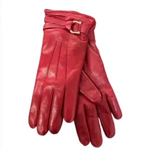 Mio - Women's Cashmere Lined Leather Gloves