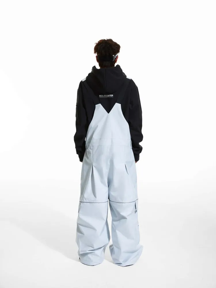 Molocoster Reflective Baggy Style Bibs - Unisex