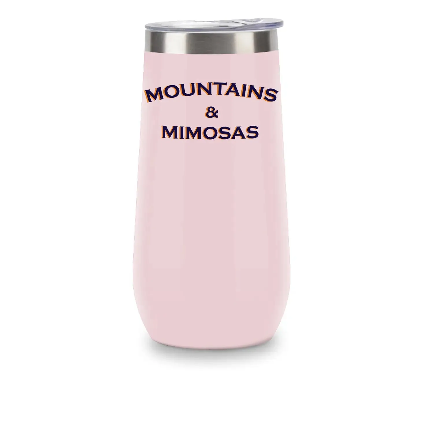 MOUNTAINS & MIMOMAS CHAMPAGNE TUMBLER