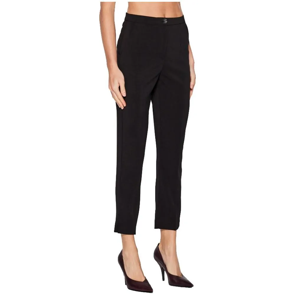 Patrizia Pepe Chic High-Waist Cigarette Trousers