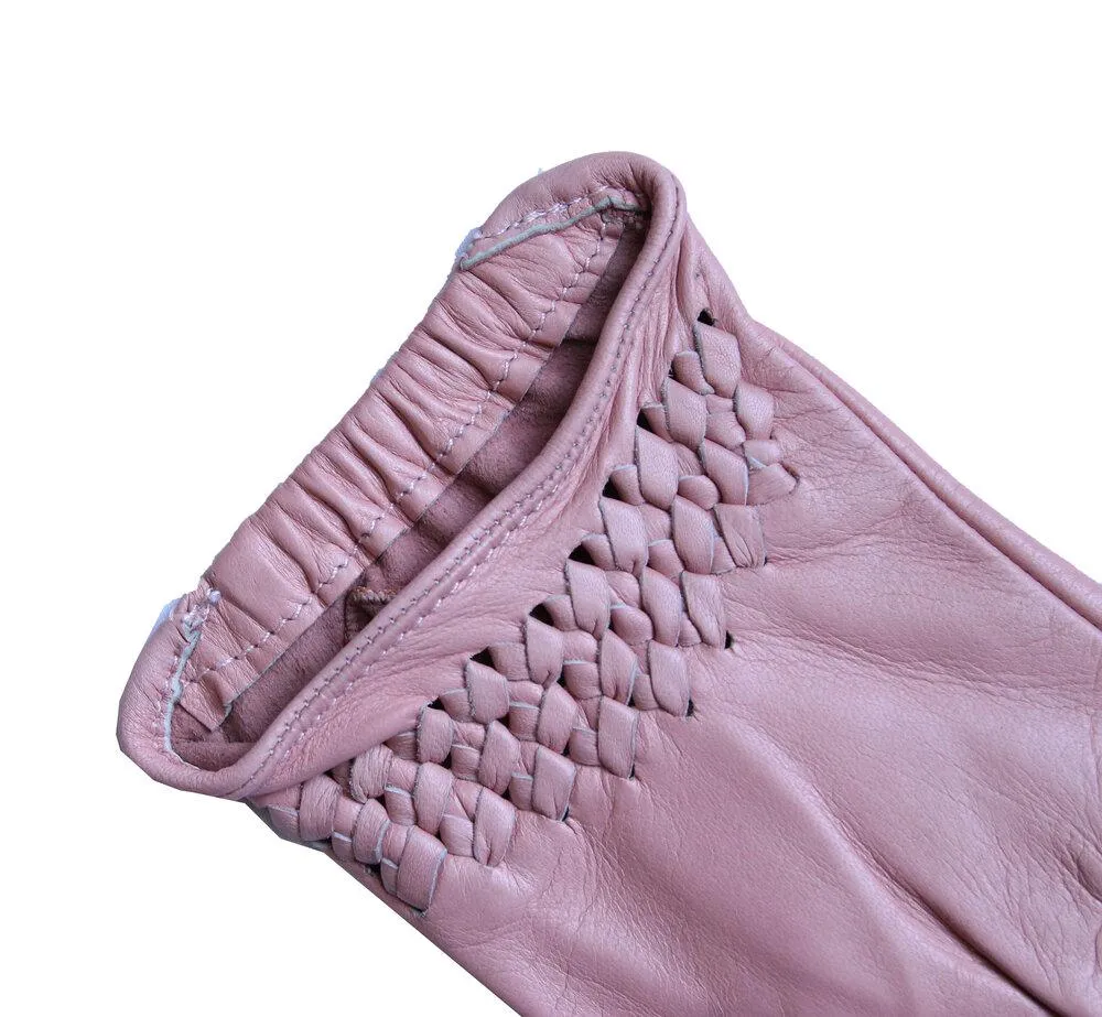 Raphaelle - Women's Unlined Leather Driving Gloves