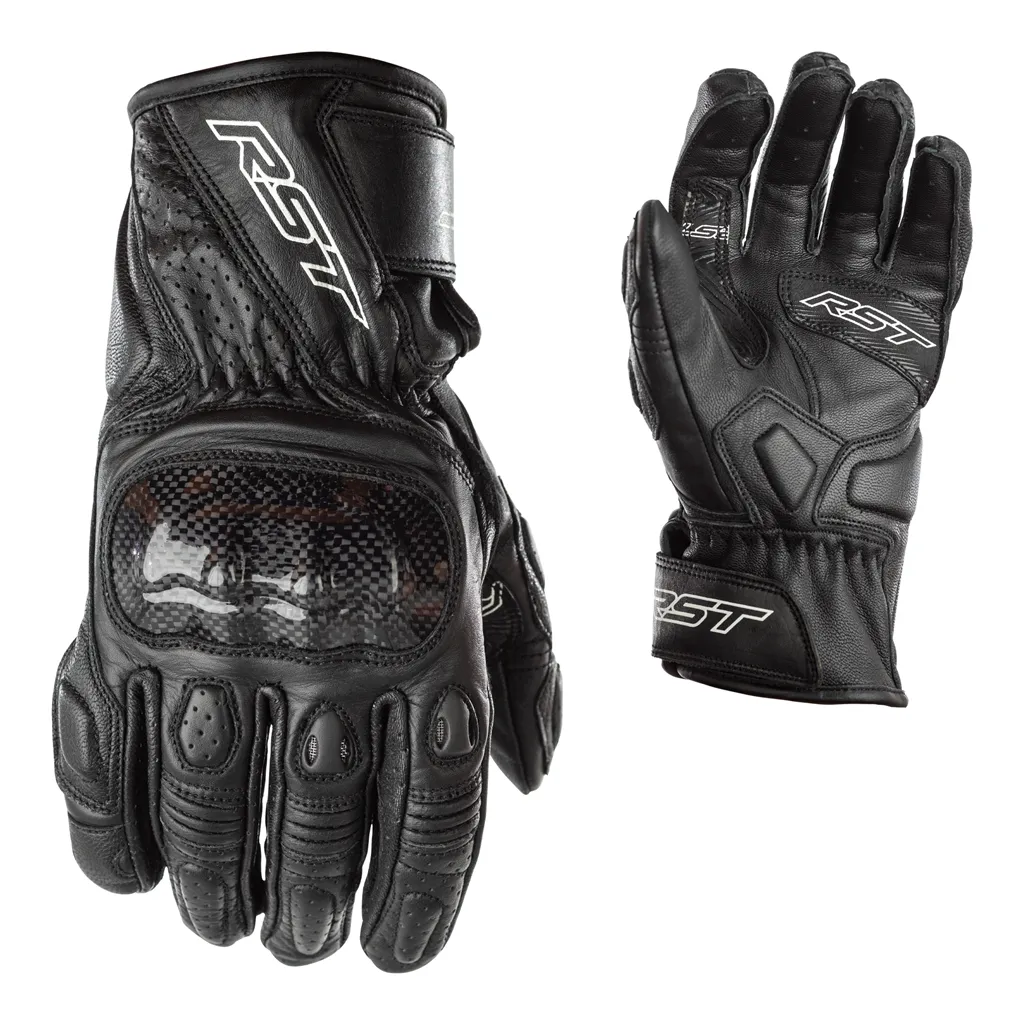 RST Stunt III CE Mens Glove - Black / Black