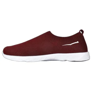 Unisex Aqua Slip-On Maroon