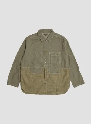 Utility Shirt Type 2 10oz Denim in Green